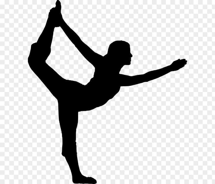 Athletic Dance Move Silhouette Dancer Balance PNG