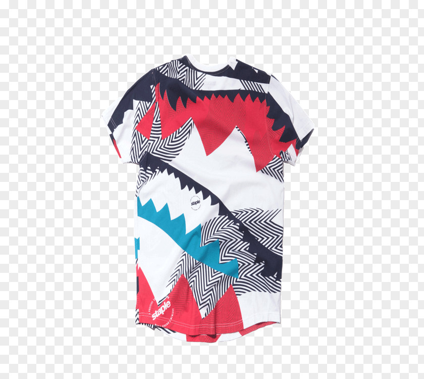 Clothing Printed Pattern T-shirt Staple Design Streetwear Sleeve PNG
