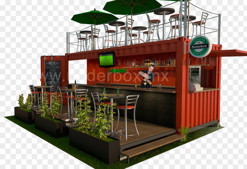 COUNTER Intermodal Container City Bars & Restaurants Shipping Architecture PNG