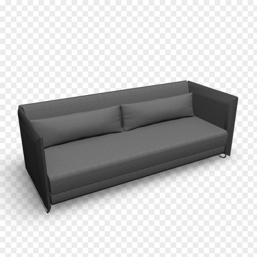 Metal Frame Material Sofa Bed Couch Angle PNG