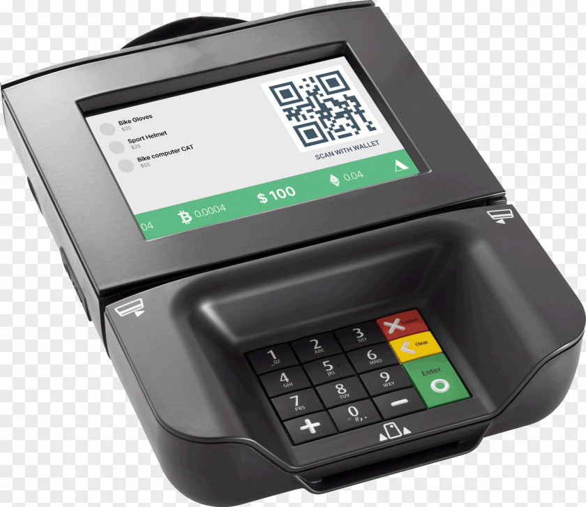 Pos Terminal Payment Ingenico EMV Contactless Smart Card PNG