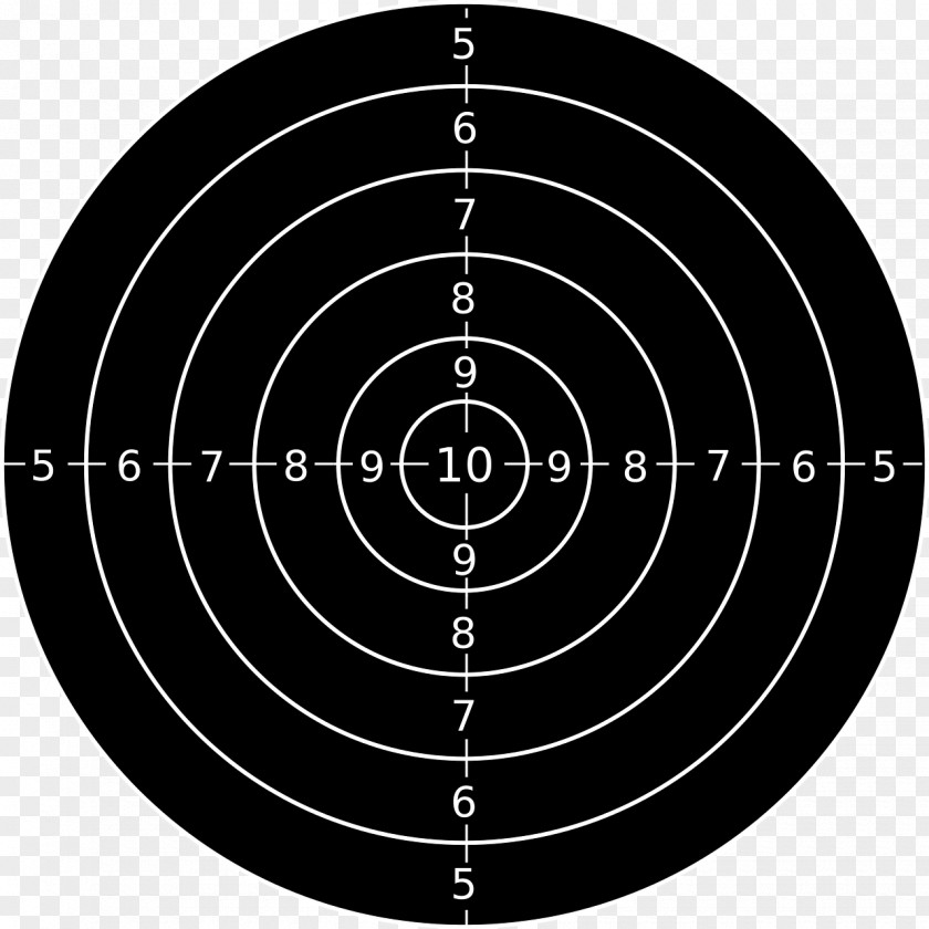 Shooting Target Sport Range Clip Art PNG