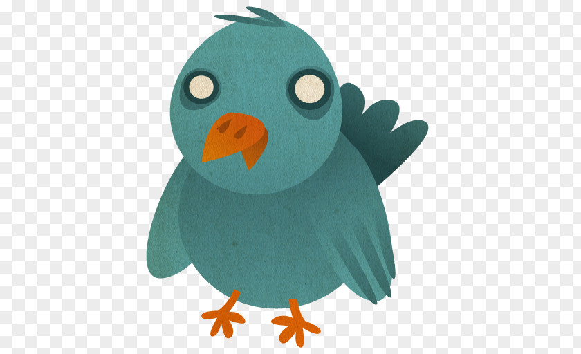 Twitter Flightless Bird Turquoise Stuffed Toy Wing Beak PNG