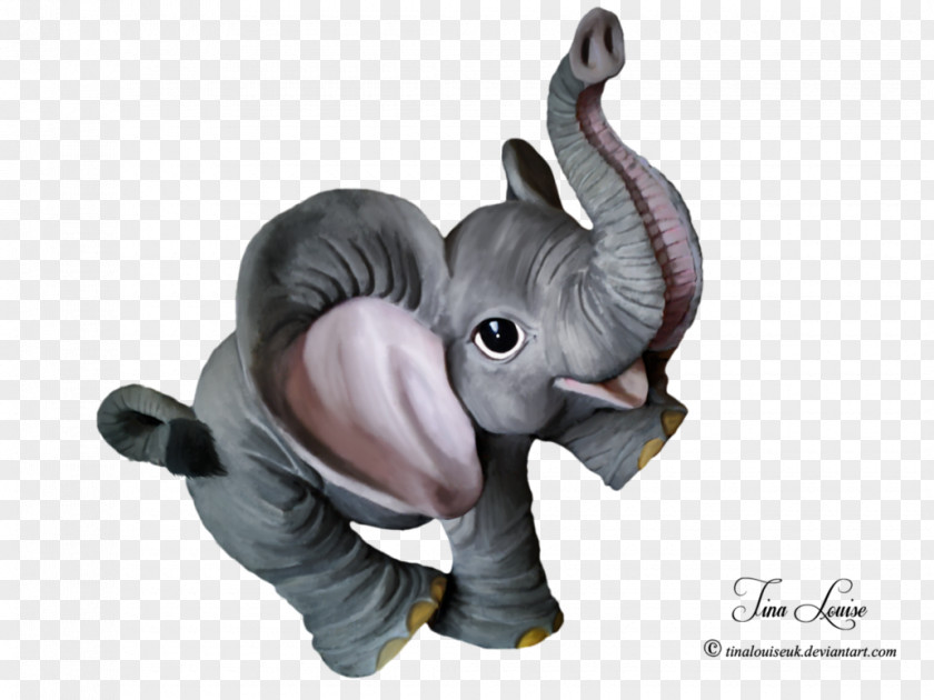 Cute Elephant Indian Mammal Animal Figurine PNG