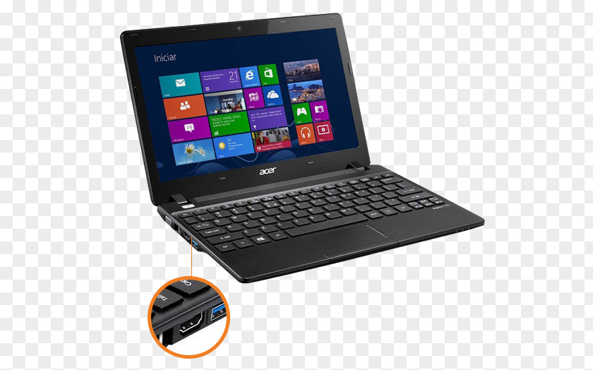 Laptop Acer Aspire Notebook Advanced Micro Devices PNG