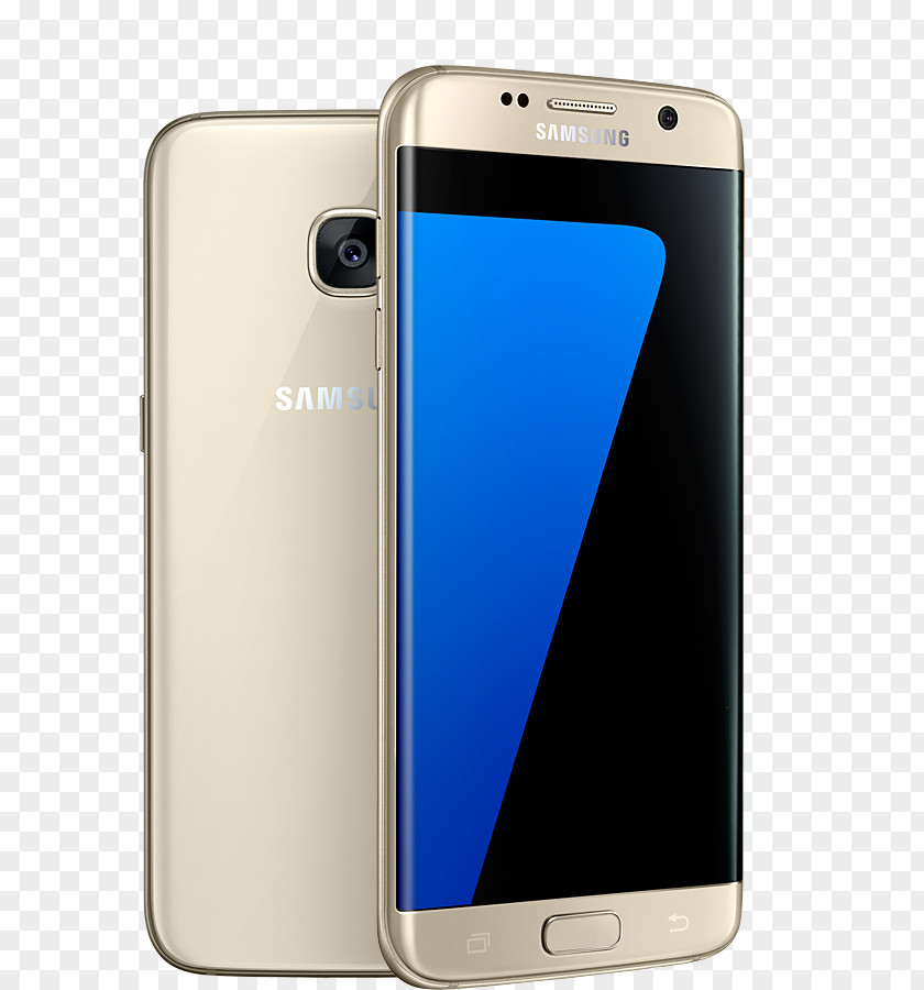 Samsung Galaxy Edge GALAXY S7 Android Gold Telephone PNG