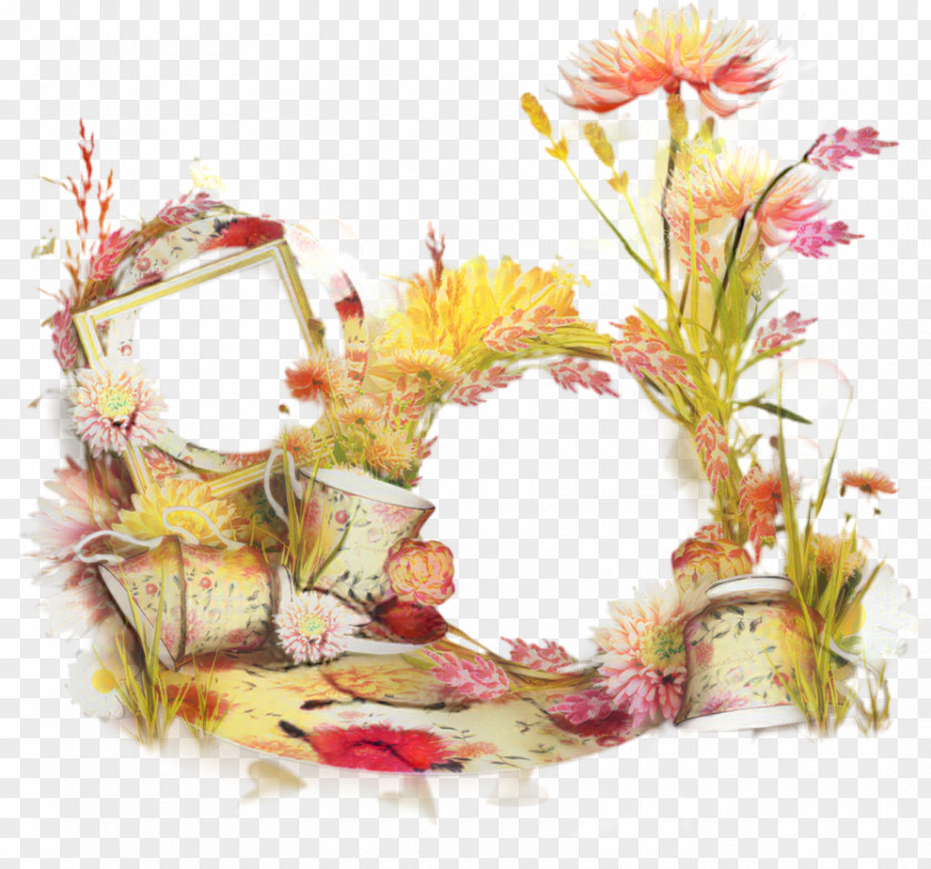 Wildflower Cut Flowers Background PNG