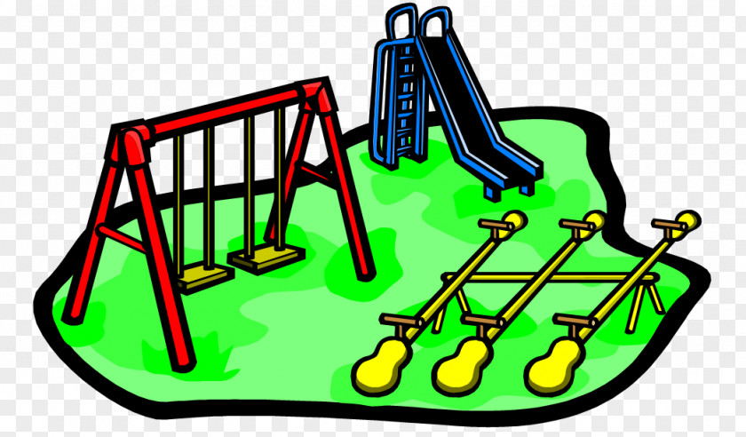 Cartoon Amusement Park Clip Art Playground Openclipart Image Free Content PNG