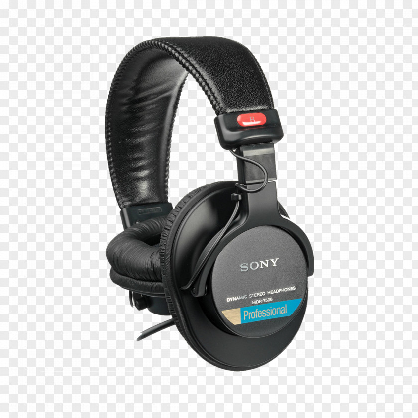 Headphones Sony MDR-V6 Sound Audio PNG