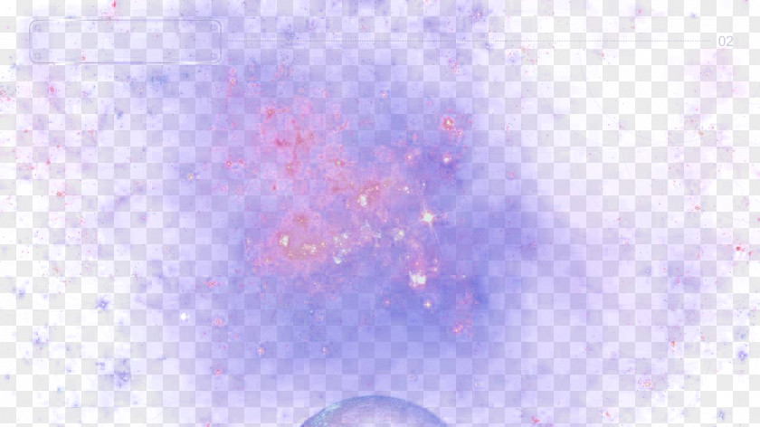 Purple Outer Space Light Blue Sky Pattern PNG