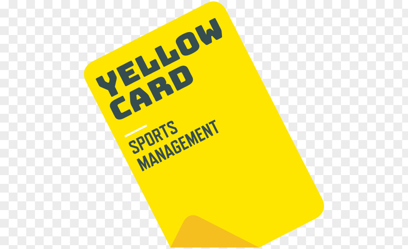 Yellow Card Football Sport Management Player Team PNG