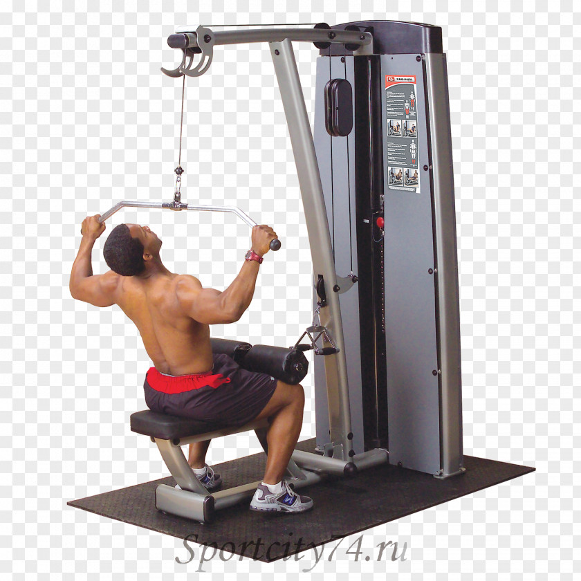 Barbell Pulldown Exercise Row Cable Machine Fitness Centre PNG