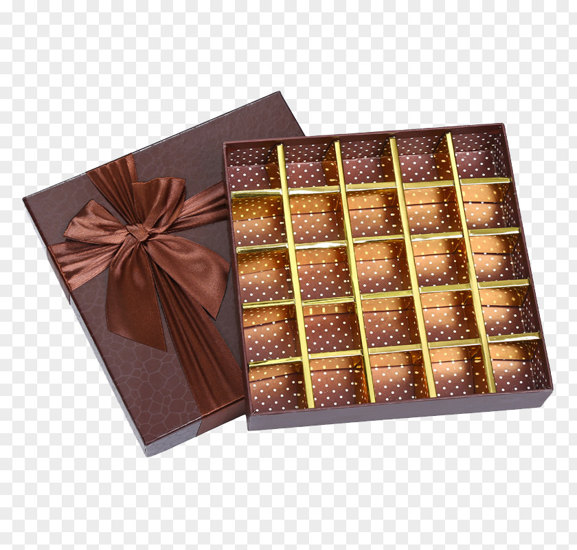 Multi-cell Design Candy Box Chocolate Art PNG
