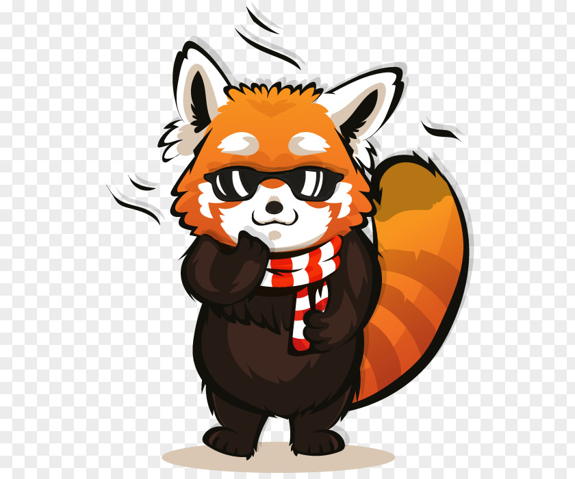 Raccoon Paint Red Panda Giant Drawing Clip Art PNG