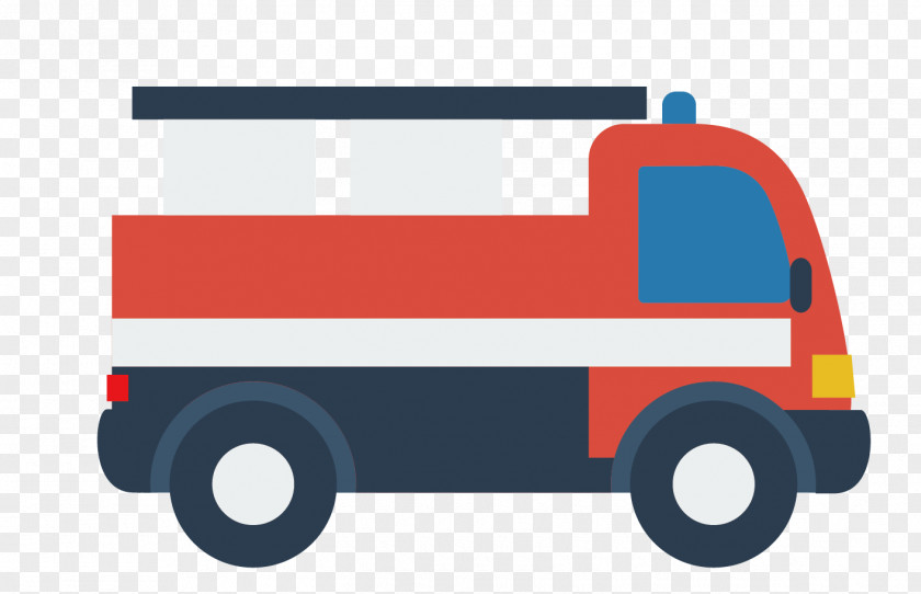 Vector Material Fire Car Engine Firefighting PNG