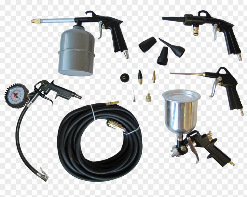 Tool Kit Machine Compressor Pneumatics Manufacturing PNG