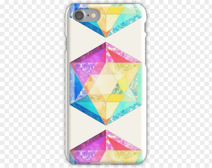 Triangle Samsung Galaxy S8 Douchegordijn Hexagon PNG