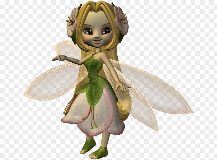 Fairy Insect Figurine Pollinator PNG