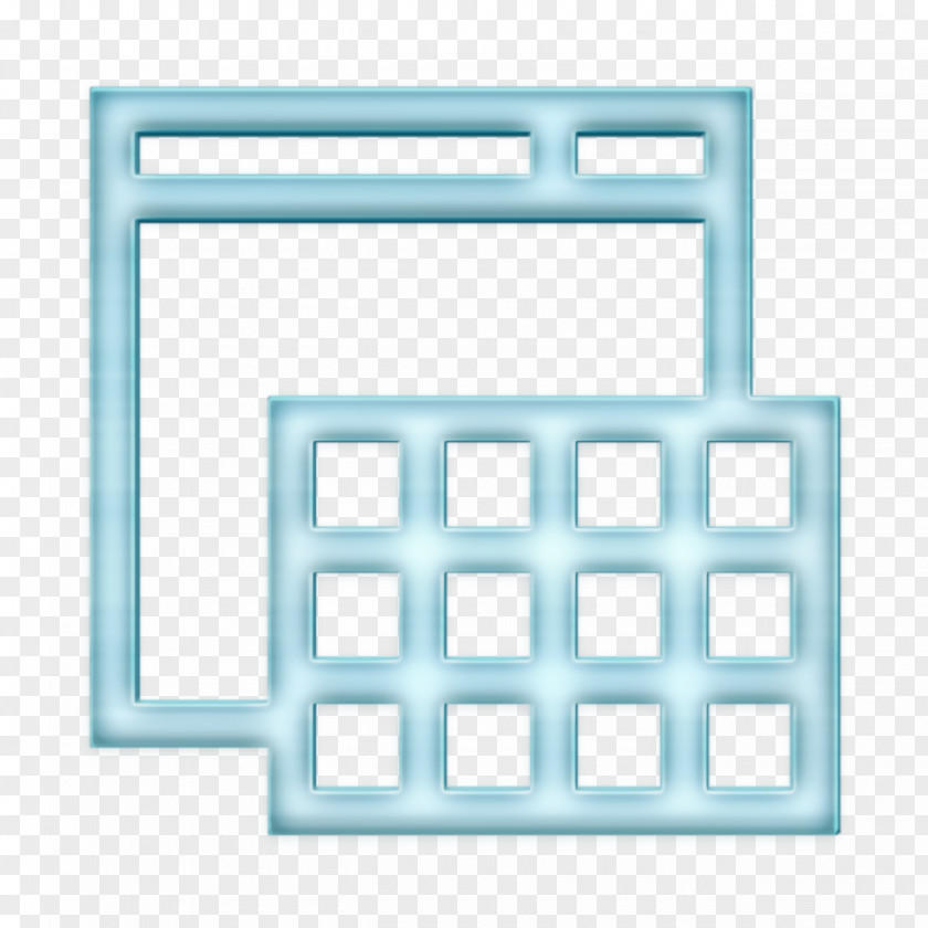 Grid Icon Responsive Design PNG