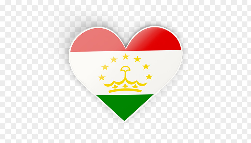 Heart Stock Photography Royalty-free Flag Of Tajikistan PNG