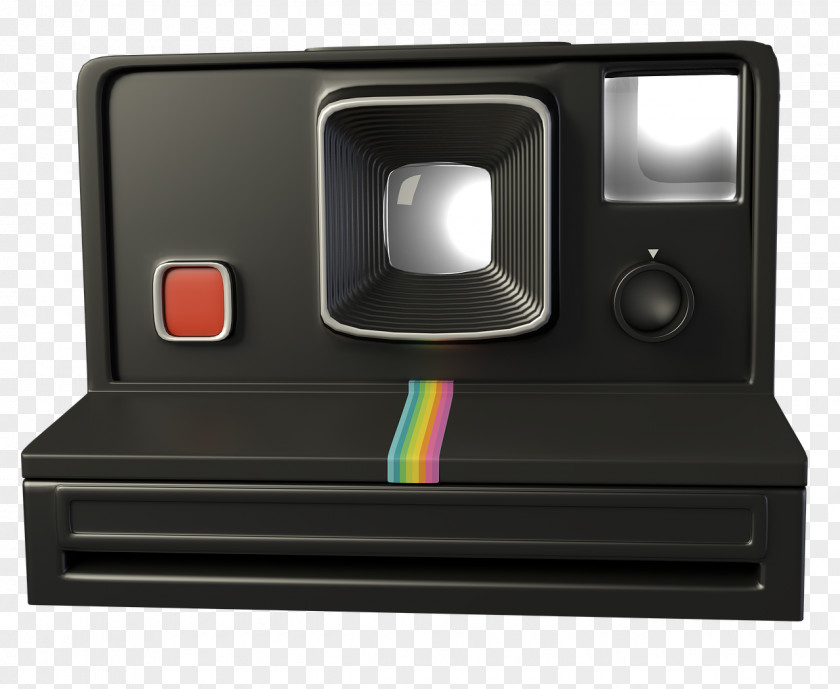 Polaroid Instant Camera Photographic Film Image PNG