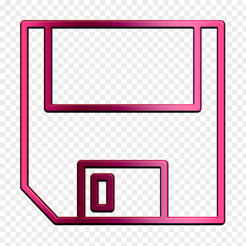 Rectangle Magenta Computer Icon Disk Electronic PNG