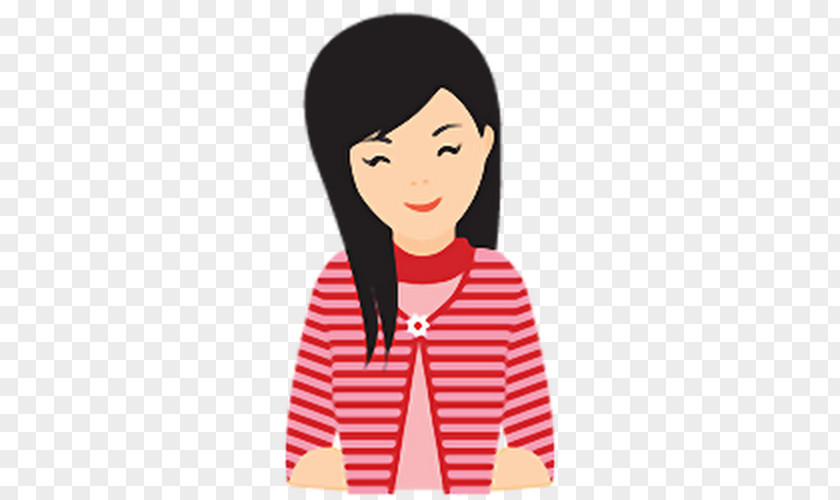 Top Smile Woman Icon PNG