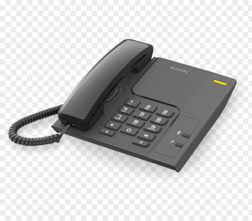 Enlarged Home & Business Phones Alcatel Mobile Cordless Telephone PNG