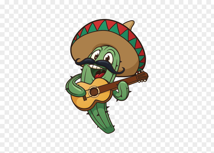 Fiesta Clip Art Mexican Sombrero Hat Cactus Sticker PNG