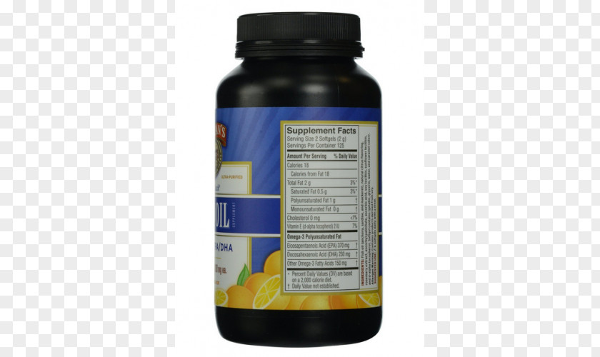 Jinlong Fish Oil Dietary Supplement Omega-3 Fatty Acids Softgel PNG