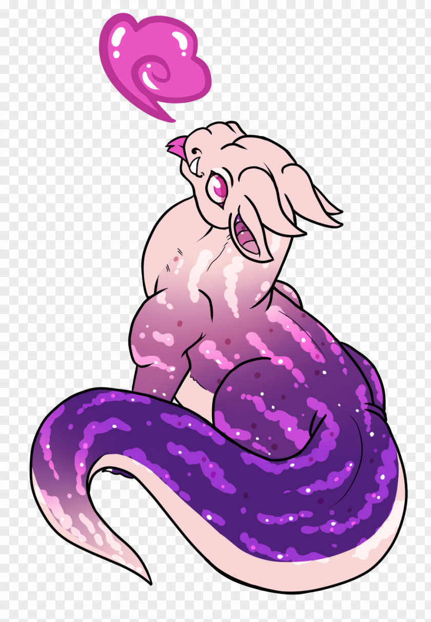 Mermaid Vertebrate Clip Art Illustration Pink M PNG