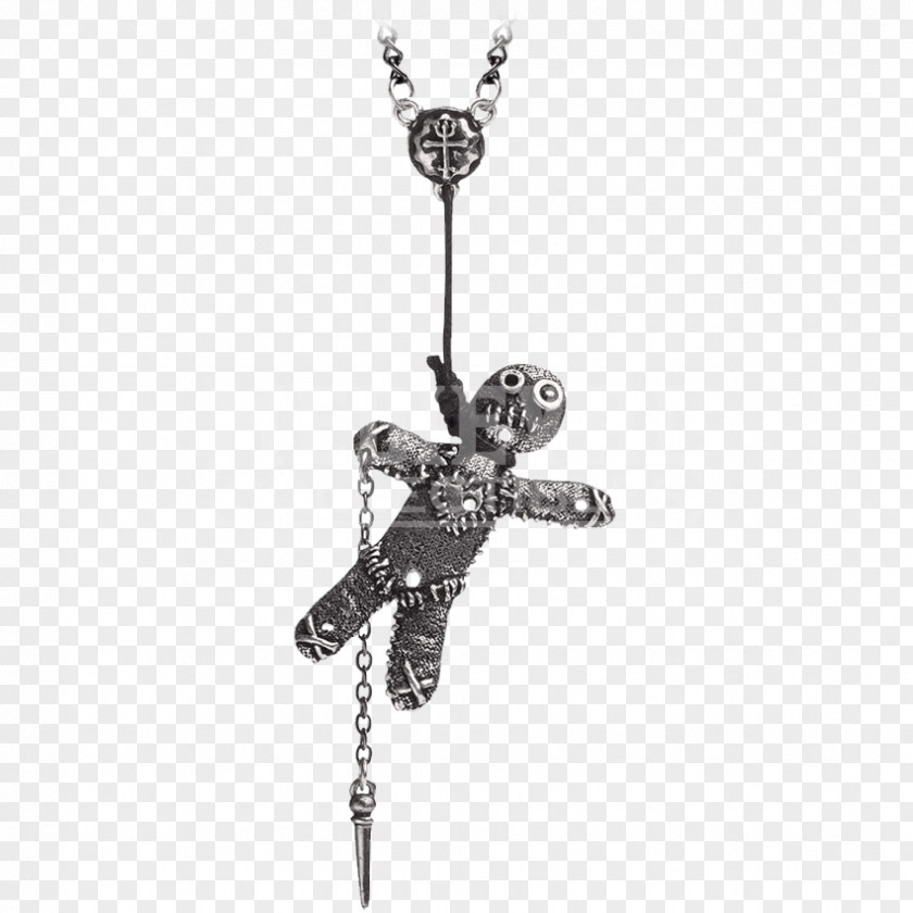 Necklace Charms & Pendants Voodoo Doll Jewellery Pewter PNG