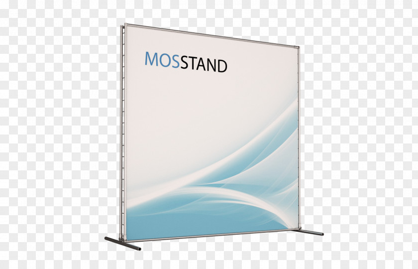 Roll-up Display Brand Banner PNG