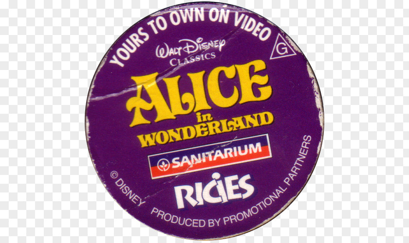 1996 Disney Dollars Alice's Adventures In Wonderland Product Child Purple Font PNG