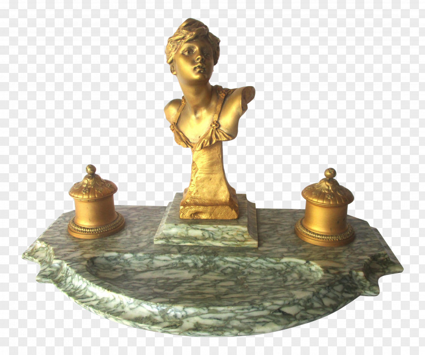 Brass Bronze Sculpture 01504 PNG
