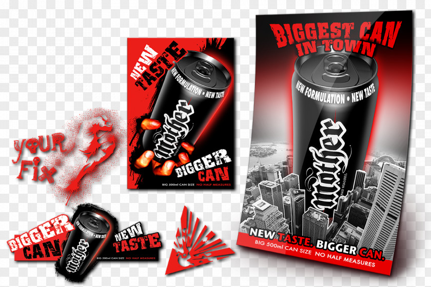 Design Energy Drink Motion Graphic Advertising PNG