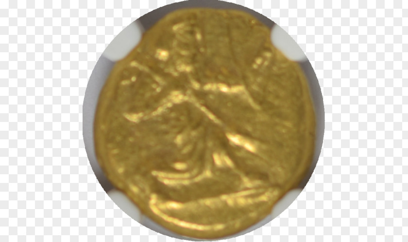 Persian Empire Coin Gold 01504 PNG