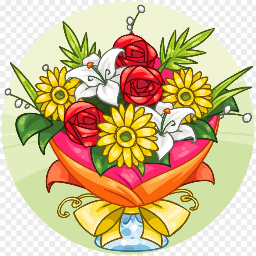 Sprinkle Flowers To Celebrate Floral Design Cut Flower Bouquet Rose PNG