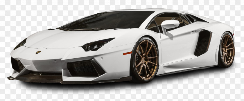 White Lamborghini Aventador Car Huracxe1n Sports Concept S PNG