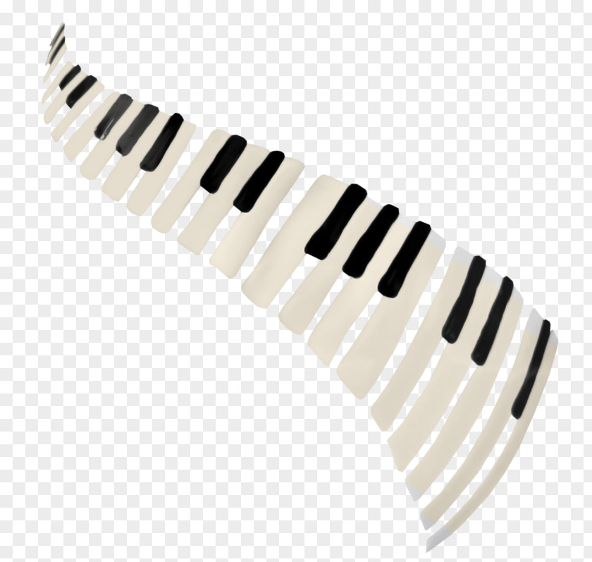 Black And White Piano Keyboard Musical PNG