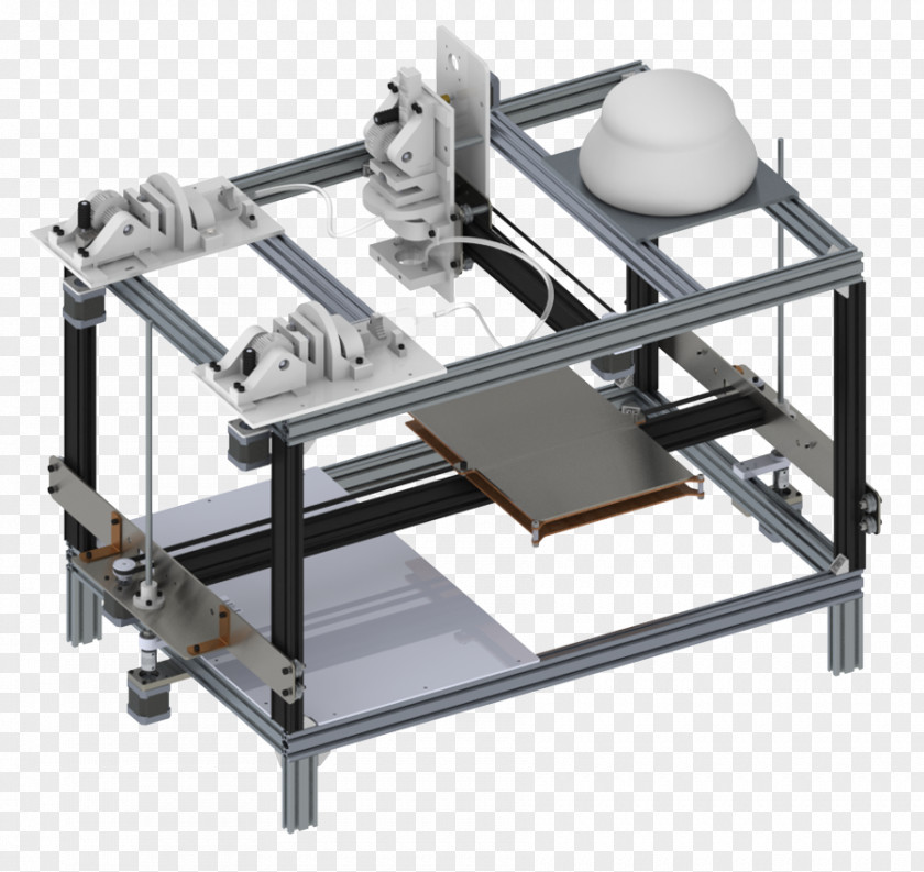 Fig Printing Pizza 3D Extrusion Printer PNG