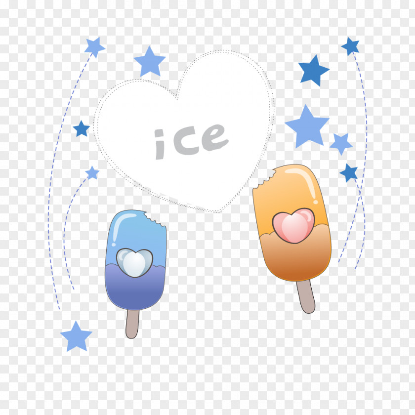 Ice Cream Decoration Stars Baby Shower Infant Game Party Birthday PNG