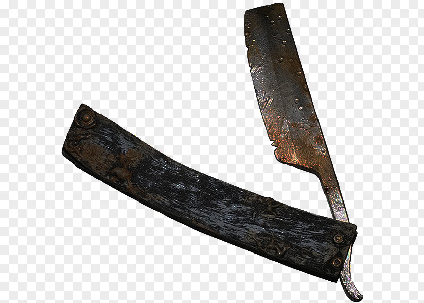 Navaja Pocketknife Straight Razor Shaving Blade PNG