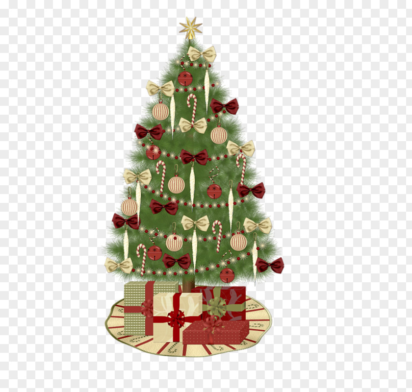 Santa Claus Christmas Day Tree Holiday Image PNG