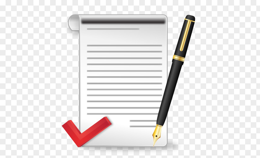 Contract Icon Design PNG