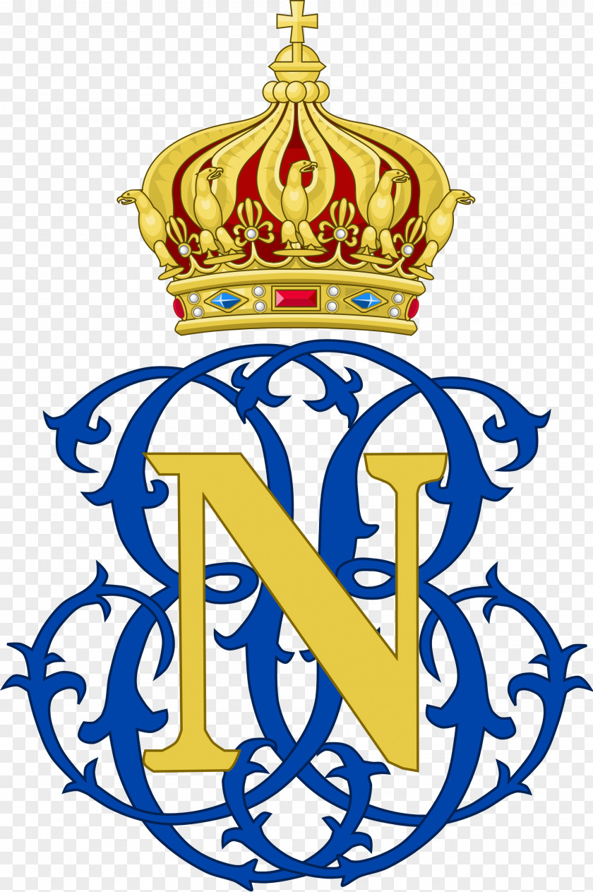 France Wikipedia Royal Cypher Prince Impérial Monogram PNG
