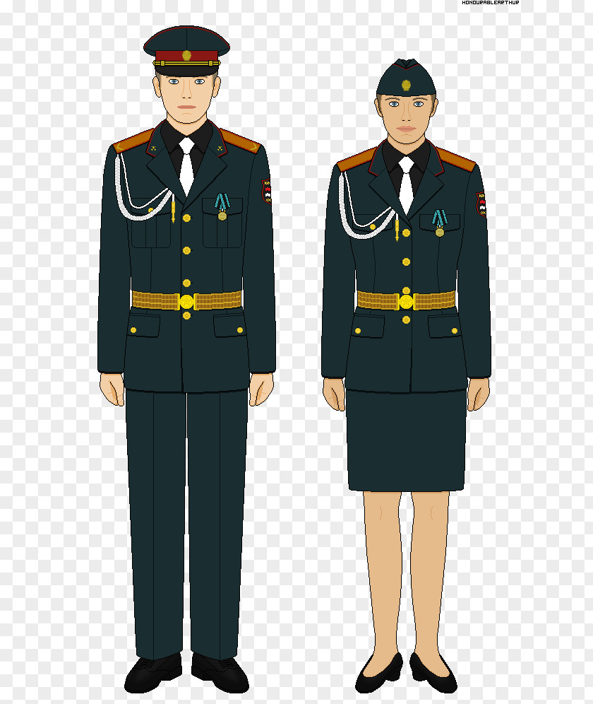 Military Uniform Dress Army Officer PNG
