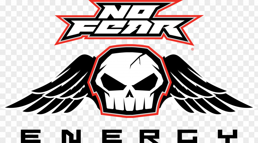 NF Logo Design Energy Drink No Fear SoBe Skull PNG