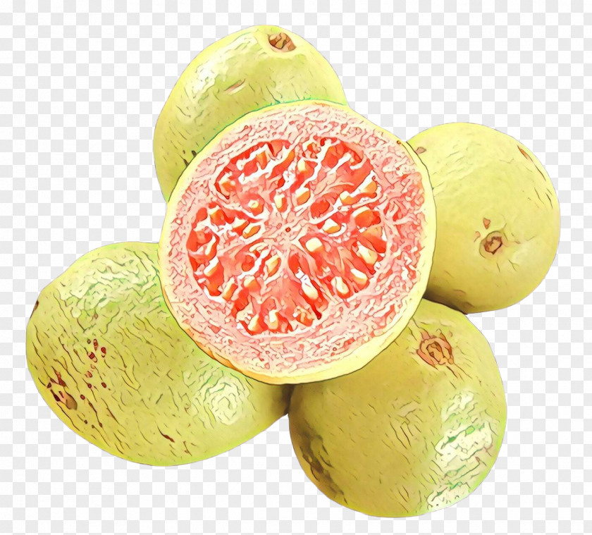 Pomelo Guava Lemon Background PNG