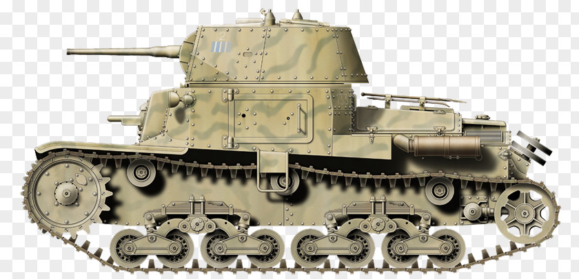 Tank Churchill Second World War Fiat M13/40 Italian Army PNG